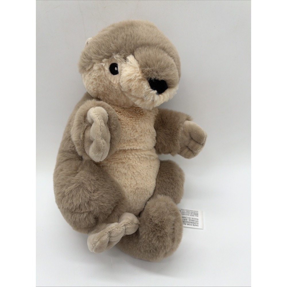 Warmies Otter Stuffed Plush Animal Brown 12" Lavender Scented